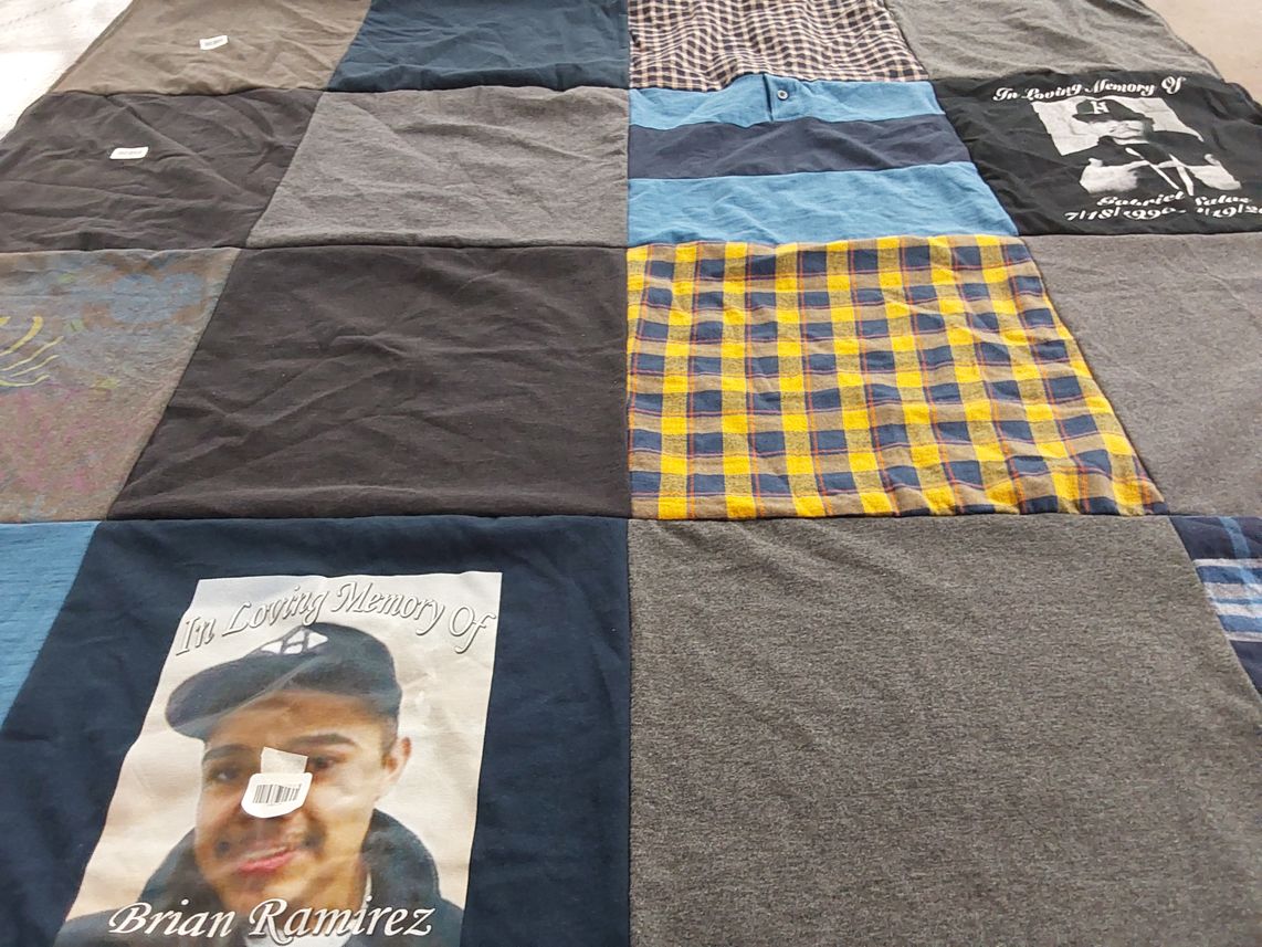 T-shirt quilt by Jessica from CA
