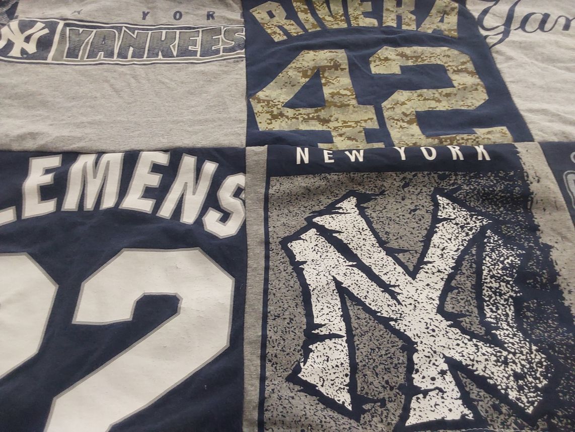 T-shirt quilt featuring new york yankees by Florence  from NJ