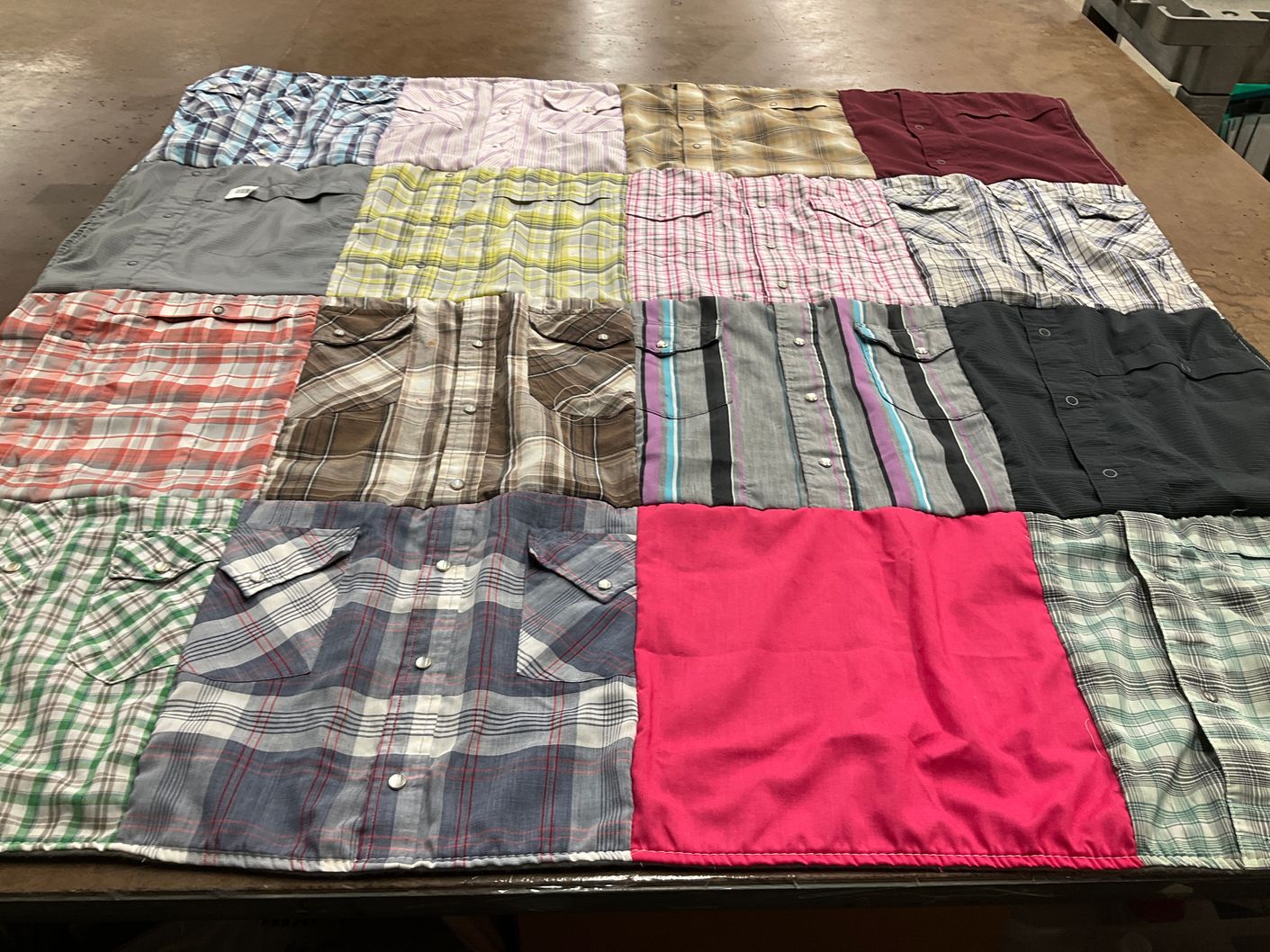 T-shirt quilt by Lisa from FL