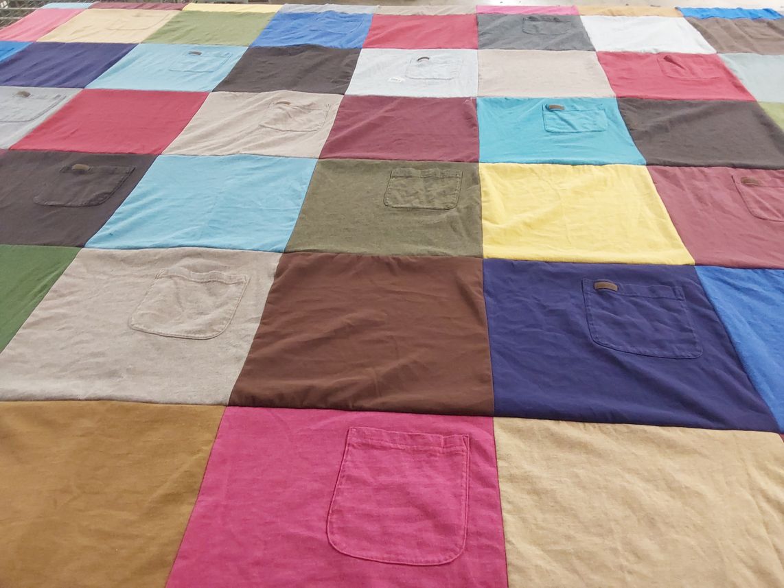 T-shirt quilt by Monique from CA