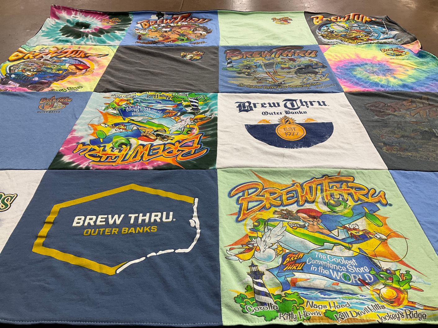 T-shirt quilt by Denise from VA