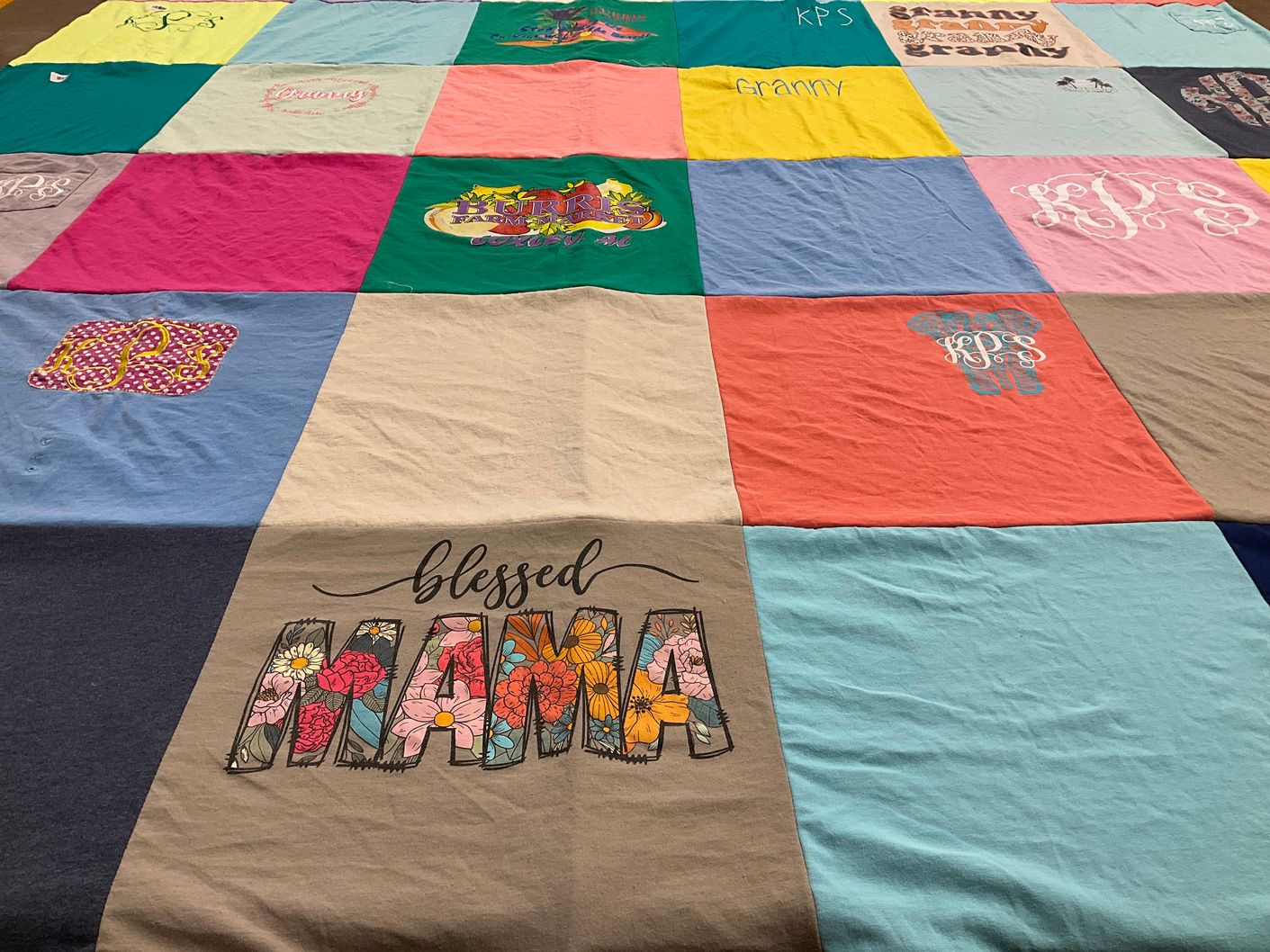 T-shirt quilt by Hannah from AL