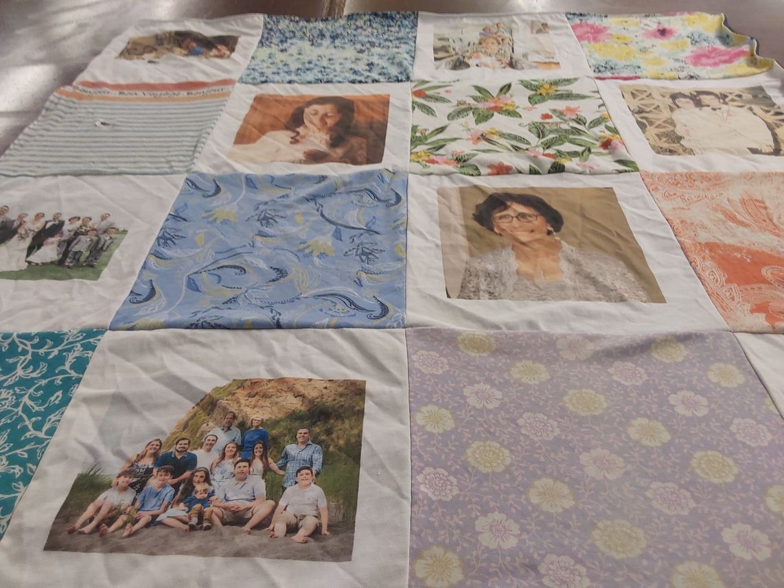 T-shirt quilt by Melinda from MA