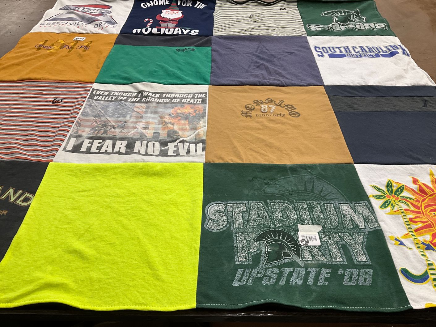 T-shirt quilt from south carolina university by Andrea from SC