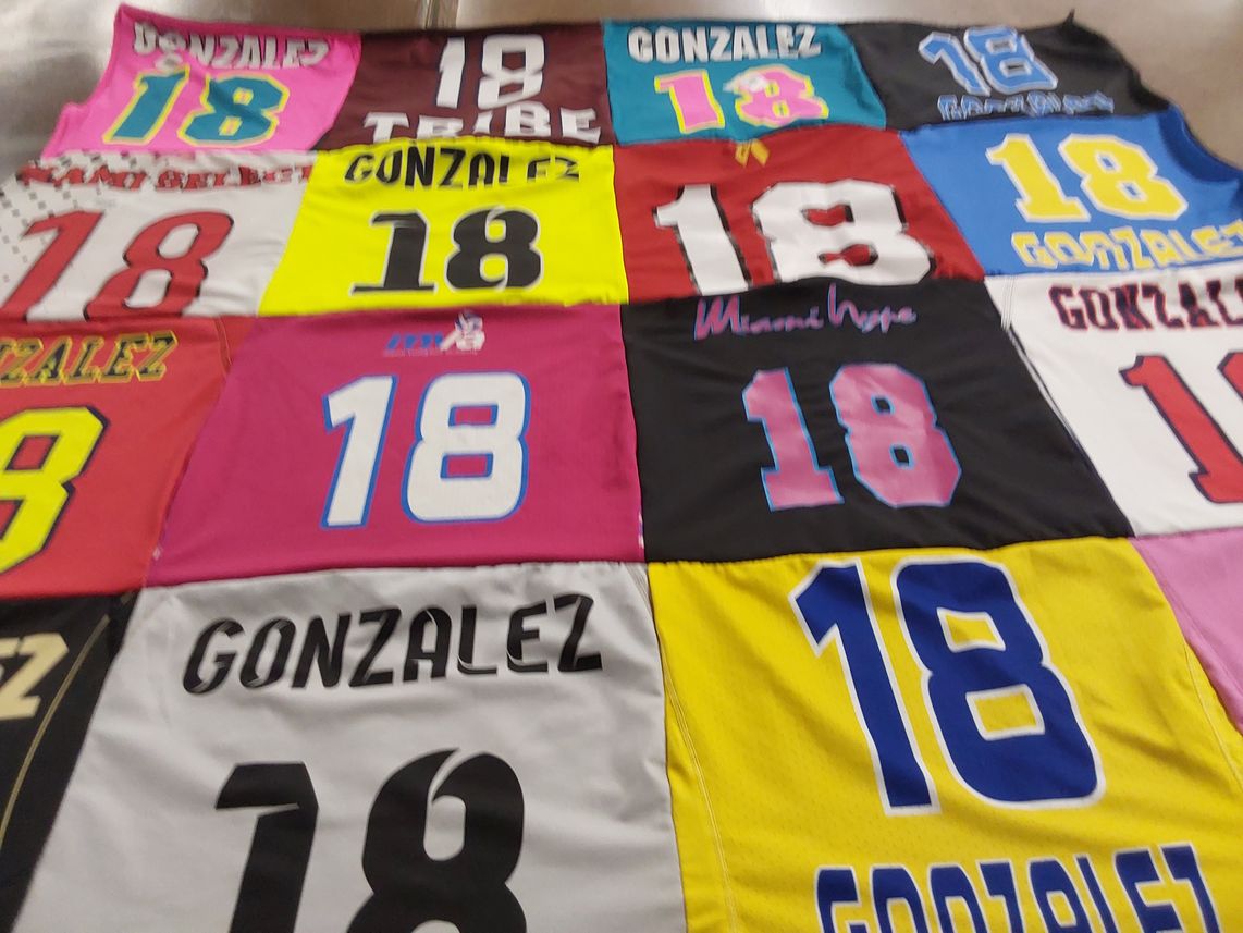 T-shirt quilt by alina from FL