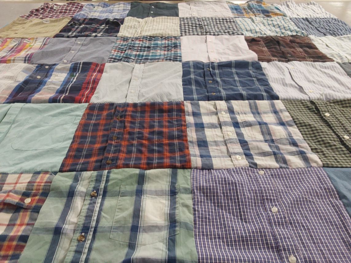 T-shirt quilt by Daisy from CA