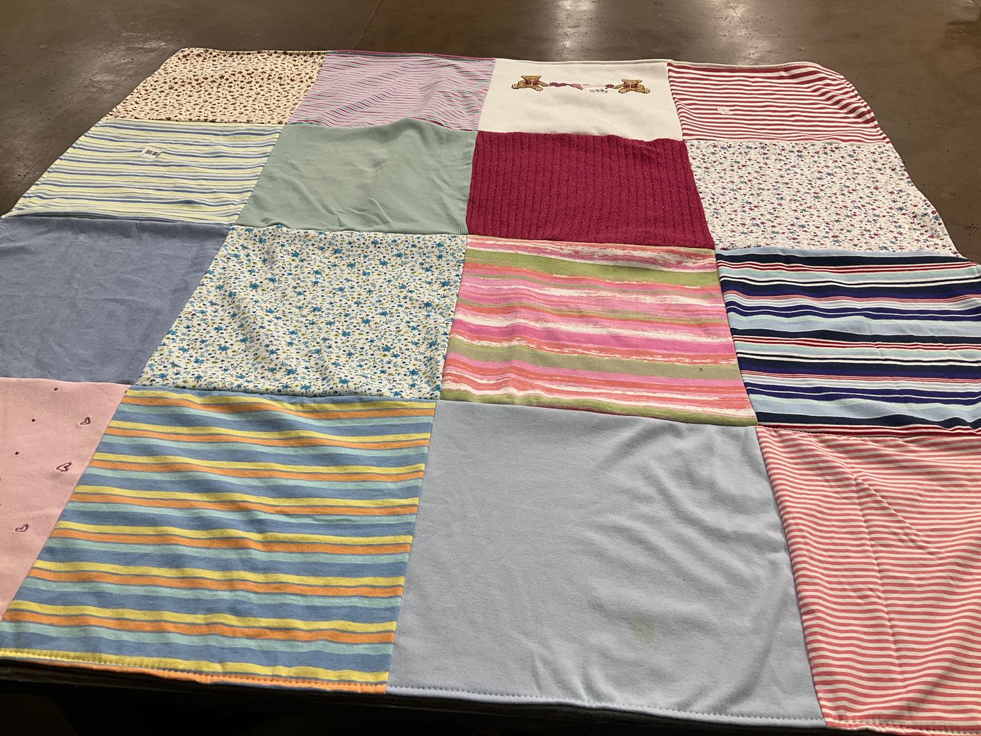 T-shirt quilt by Jolynn from GA