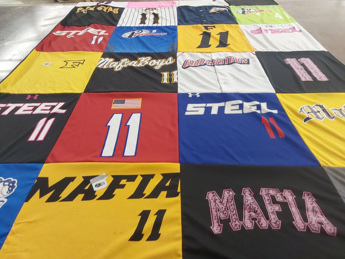 T-shirt quilt by jennifer from NY