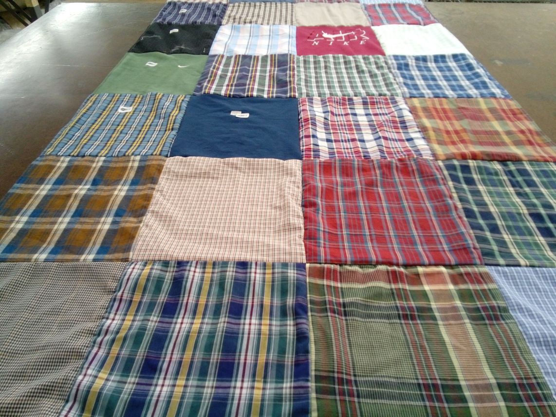 T-shirt quilt by Sarah from WV