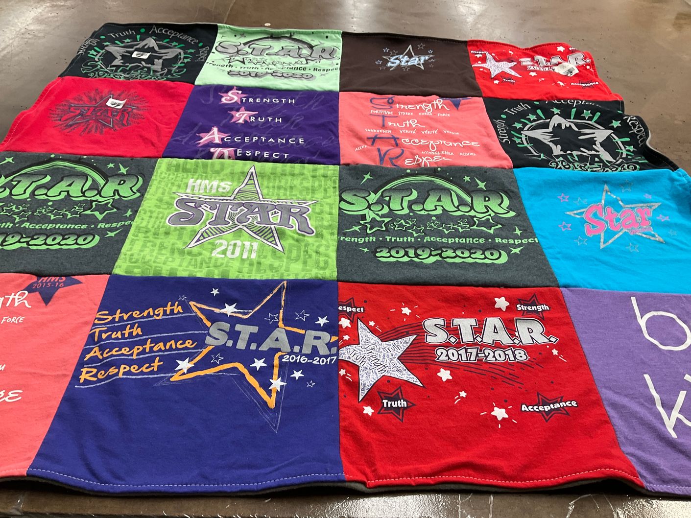 T-shirt quilt from hms by Abigail from PA
