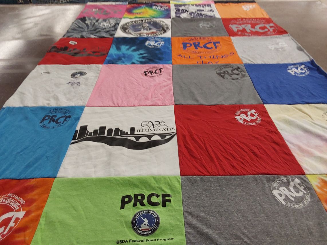 T-shirt quilt by Inayah from VA