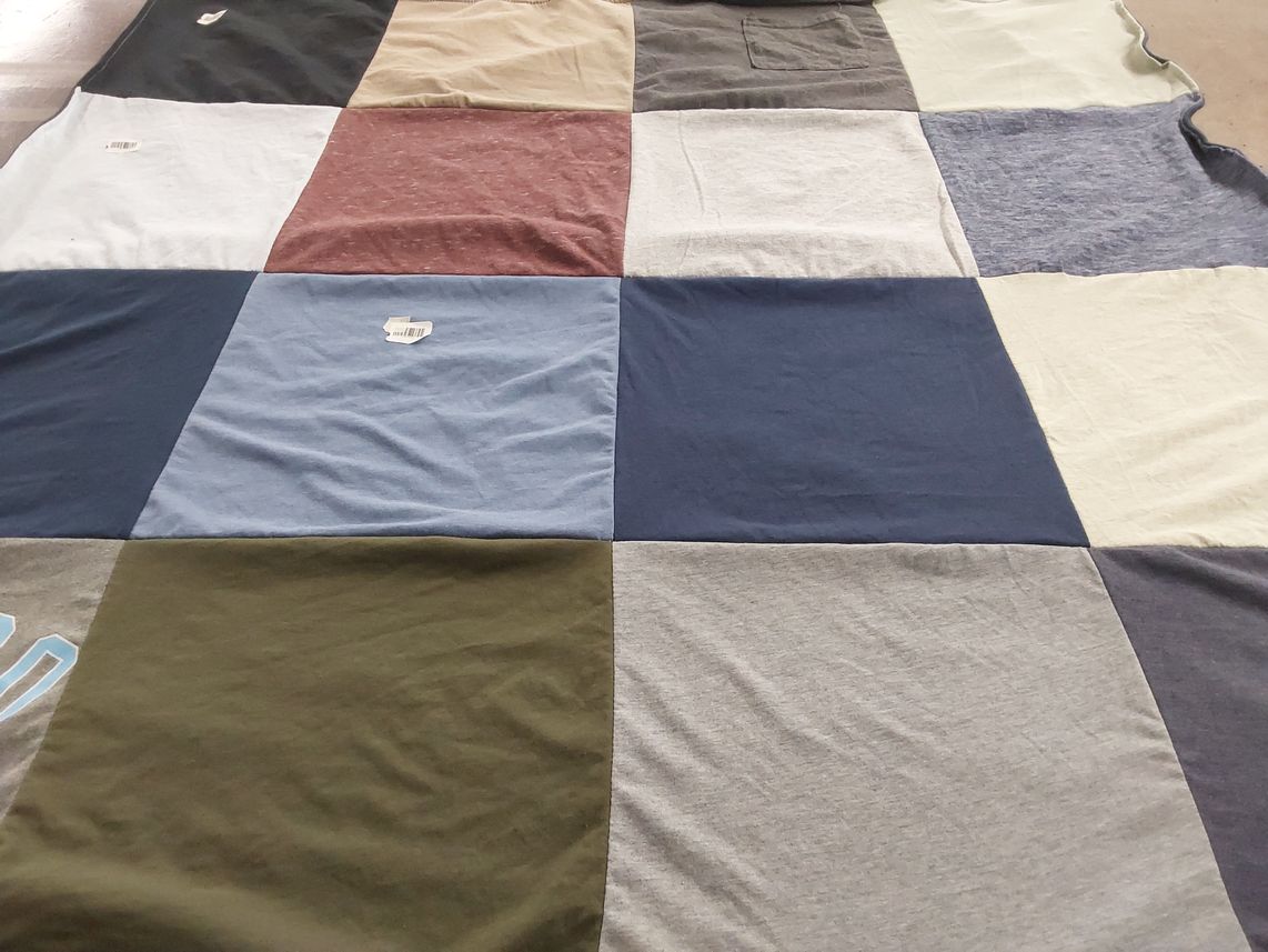 T-shirt quilt by Chris from IL