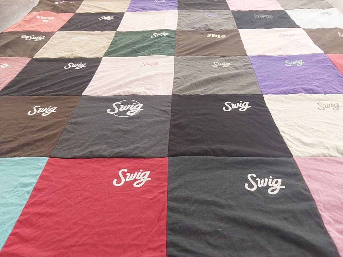 T-shirt quilt by Tracy from AZ
