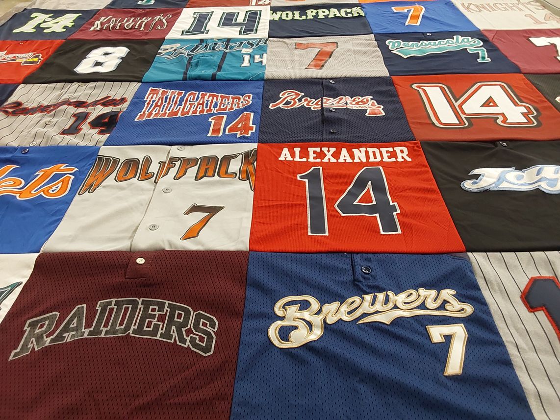 T-shirt quilt by Sheri from FL