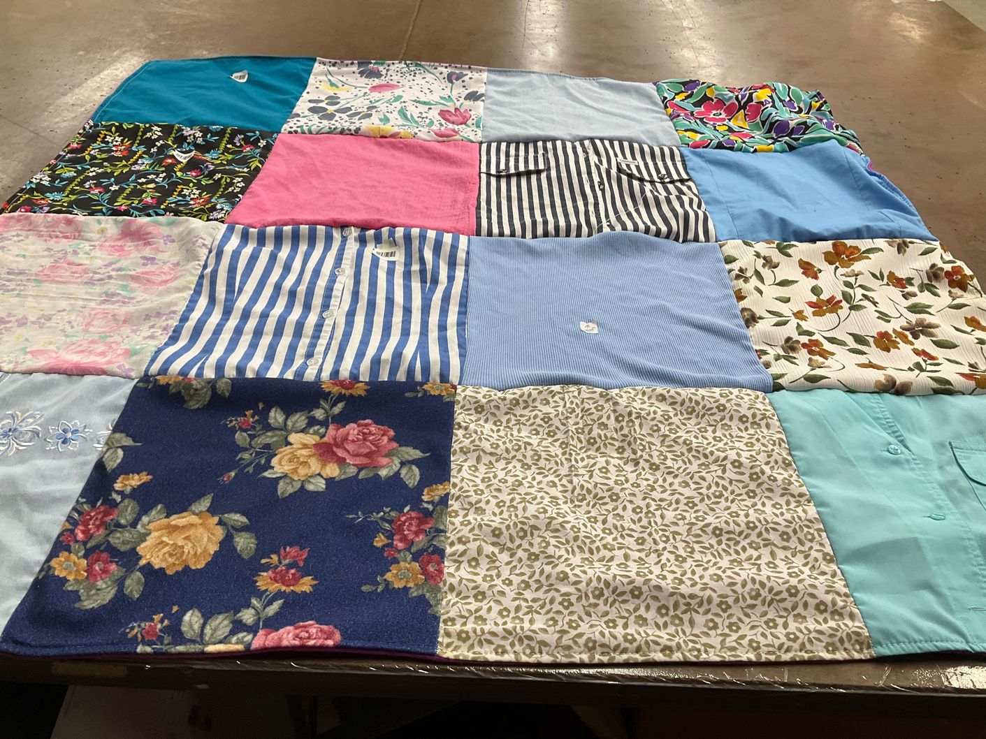 T-shirt quilt by Lisa from NM