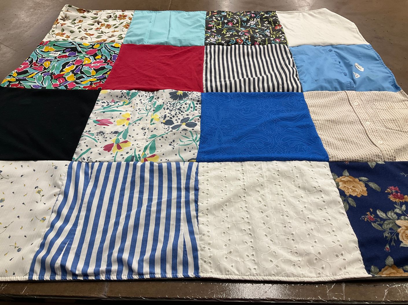 T-shirt quilt by Lisa from NM