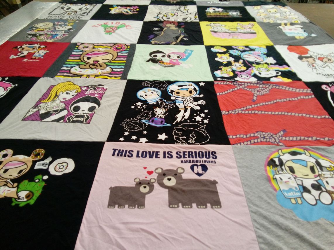 T-shirt quilt by Christen from HI