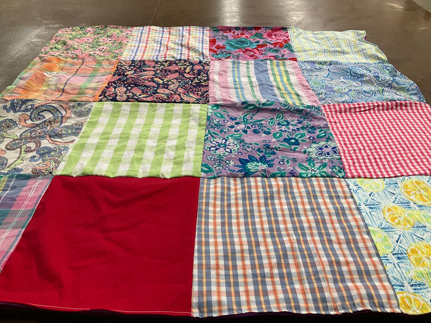 T-shirt quilt by Jennifer from VA