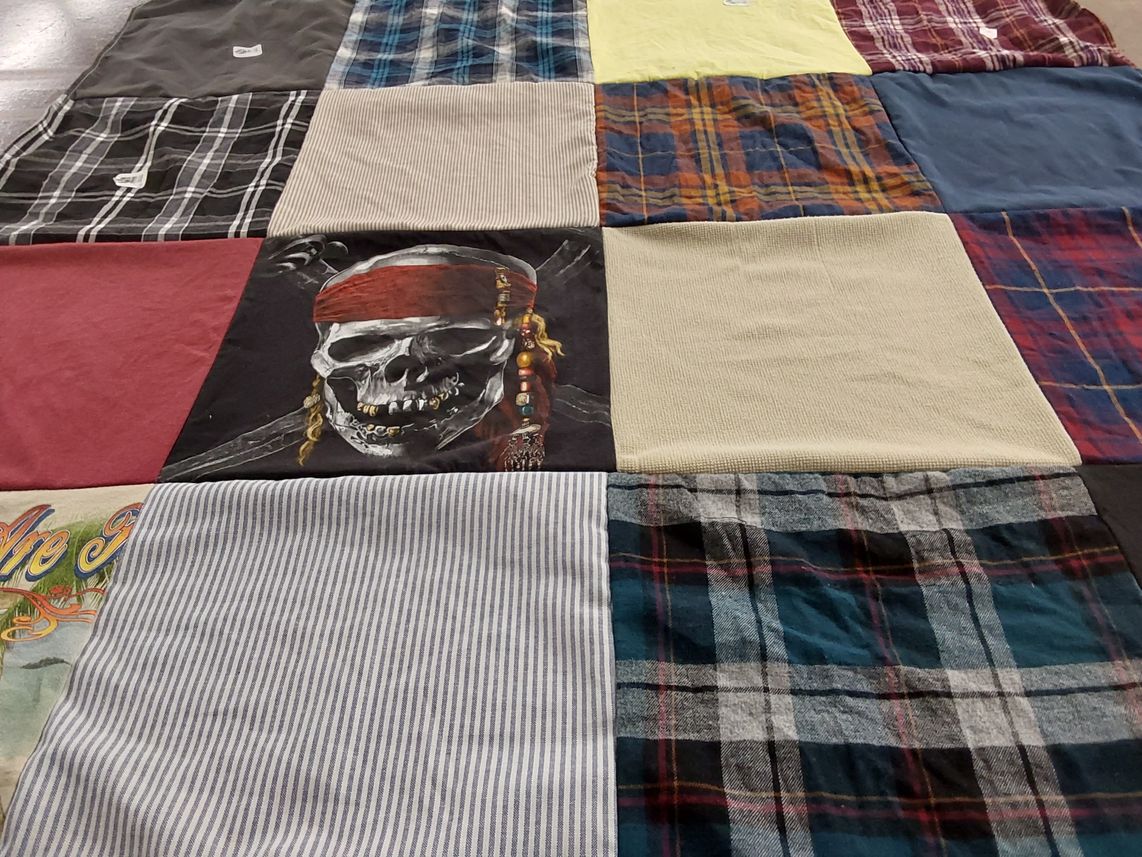 T-shirt quilt by Stephen from MI