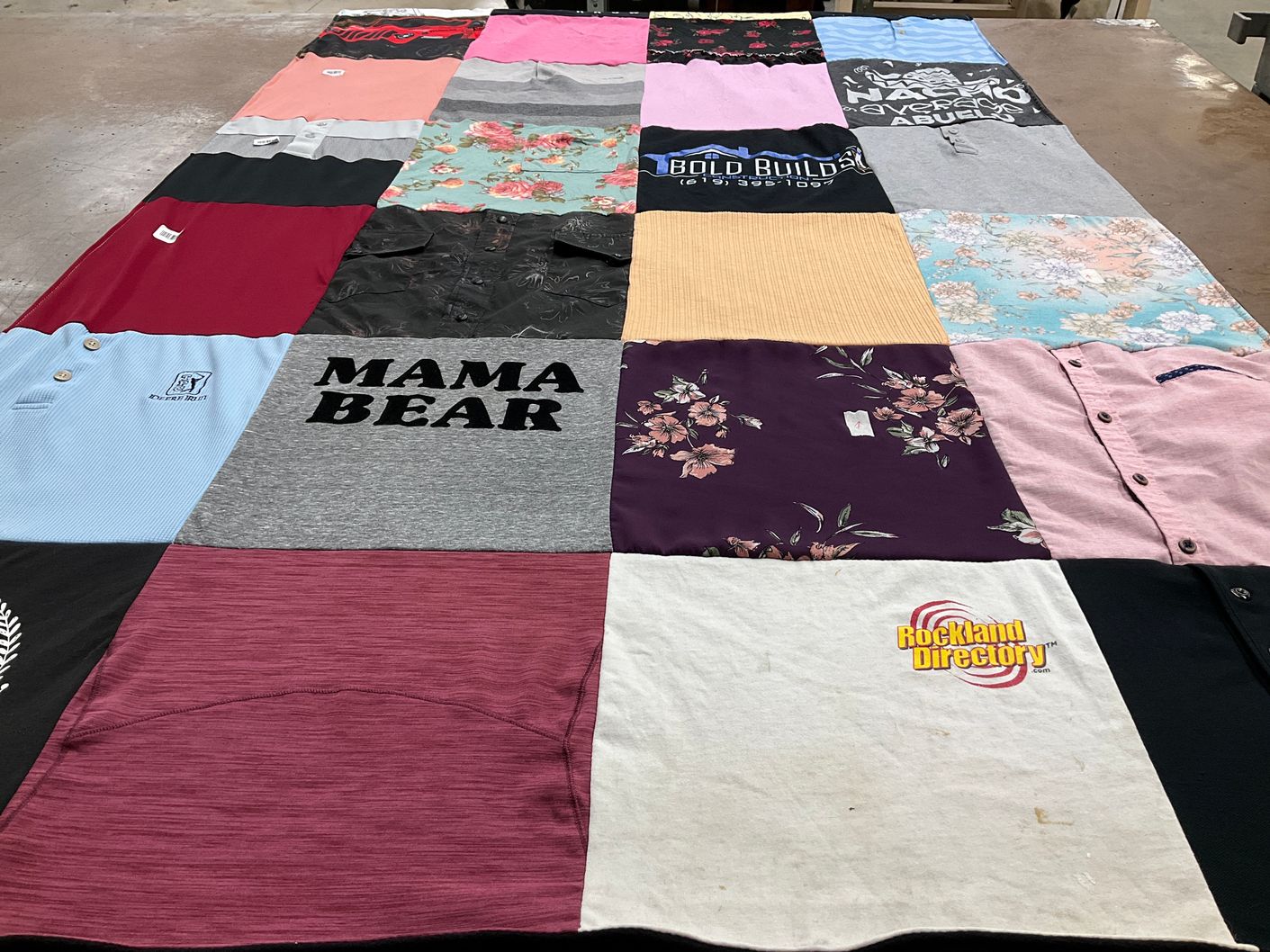 T-shirt quilt by Joshua from AE
