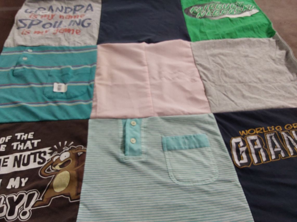 T-shirt quilt by Melissa from TX