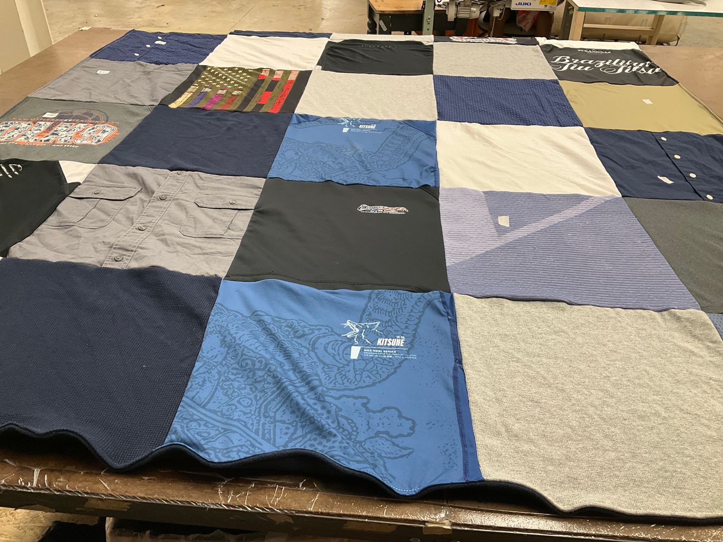 T-shirt quilt by Carmelina from NY