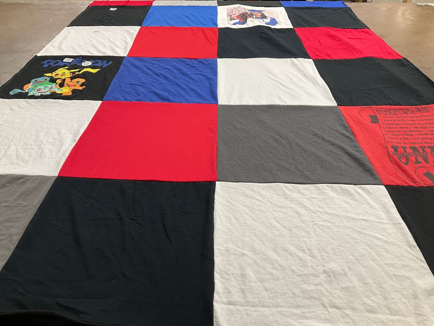 T-shirt quilt by Alyssa Rose from NV