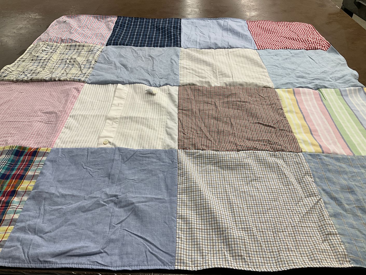 T-shirt quilt by Arlene from CT
