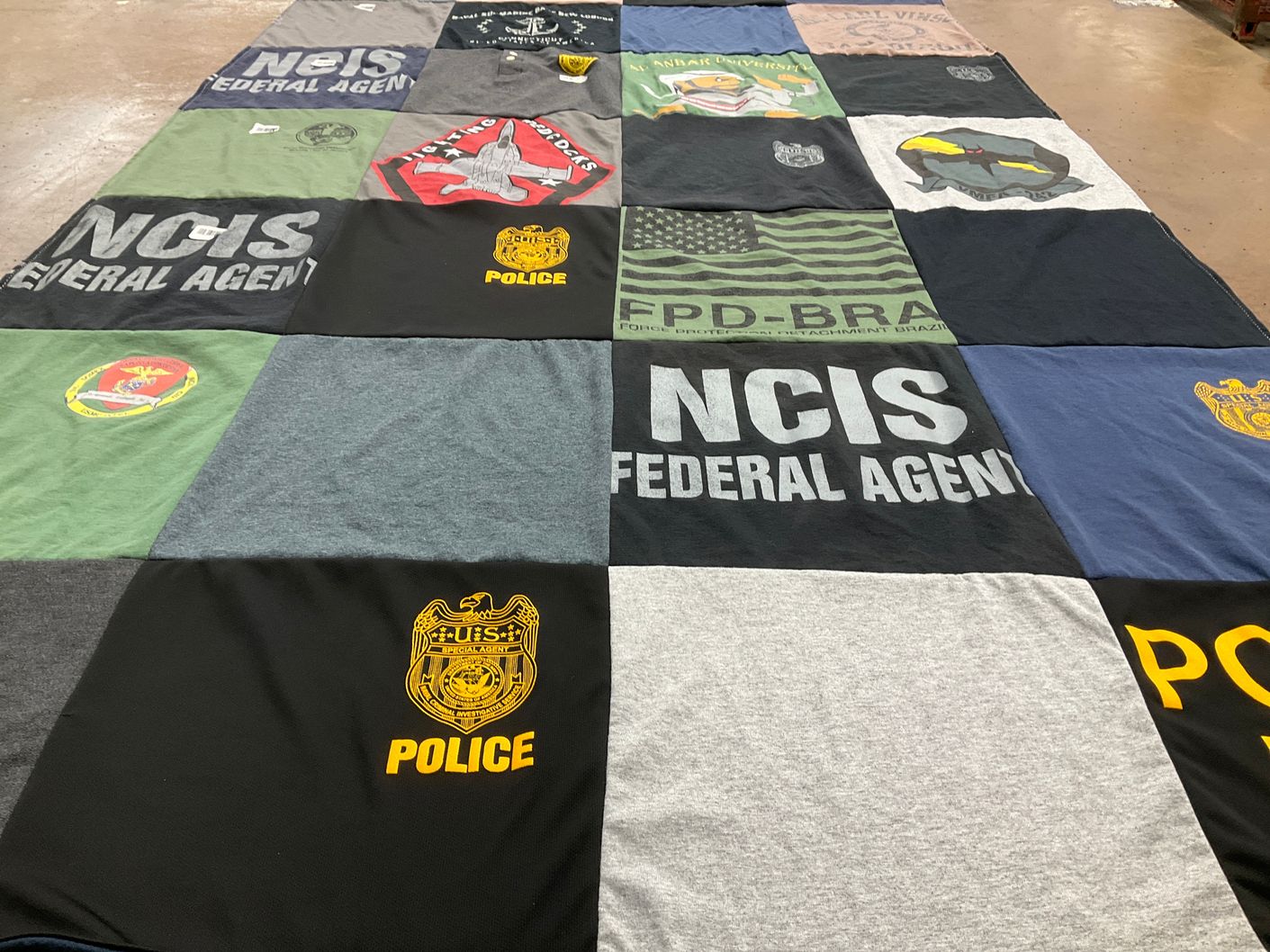 T-shirt quilt from university of amirkabir by Ryan from AA