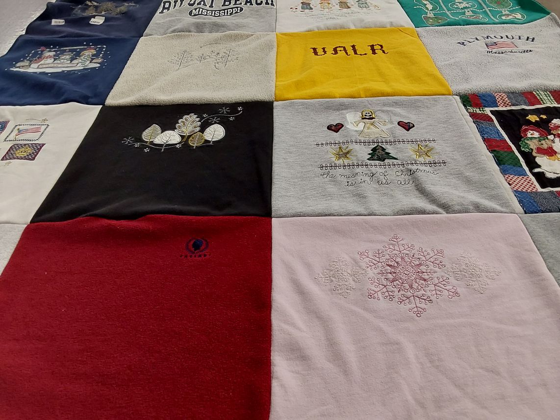 T-shirt quilt from university of arkansas at little rock by Roger from AR