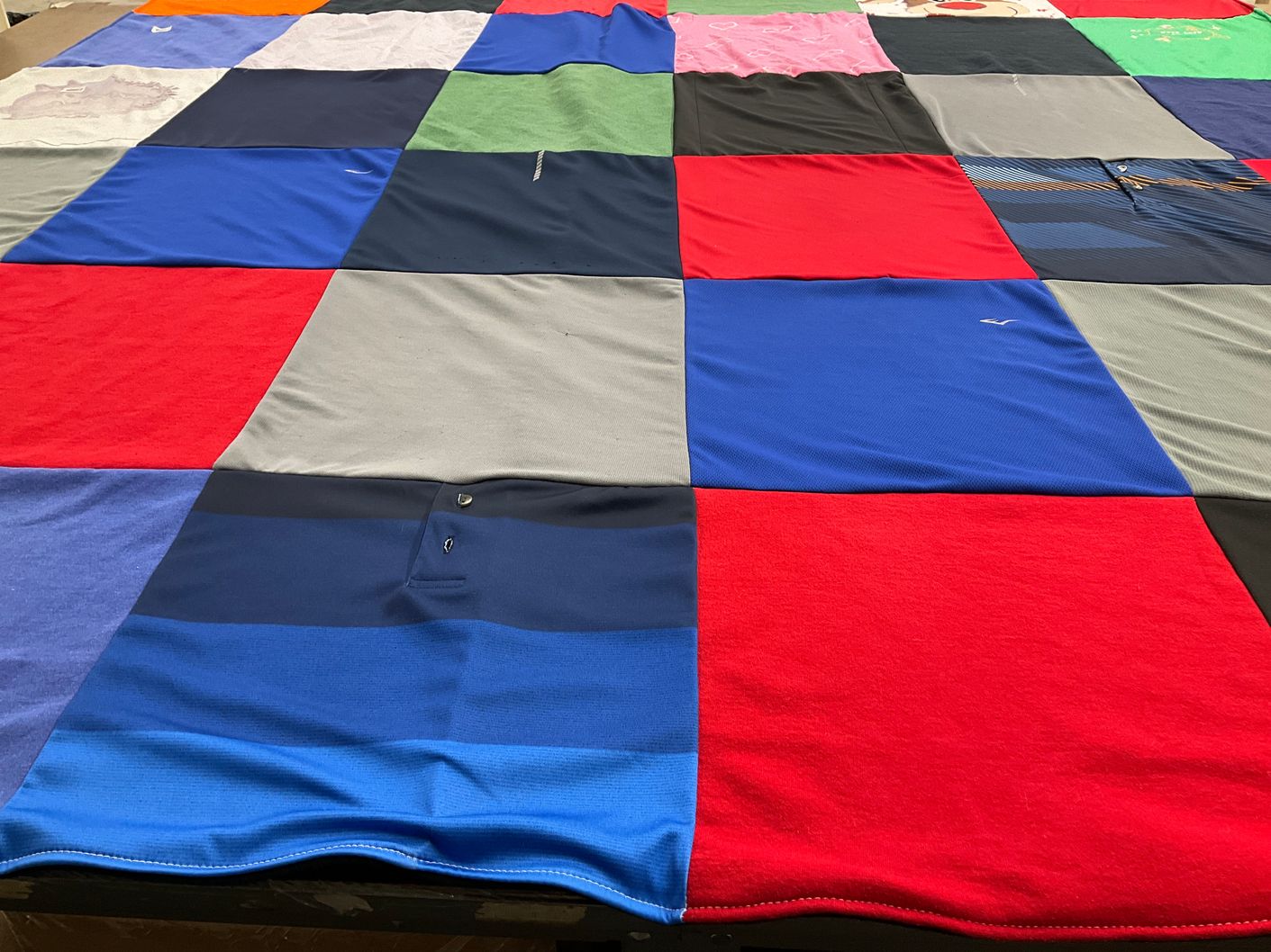T-shirt quilt by Christine from NY