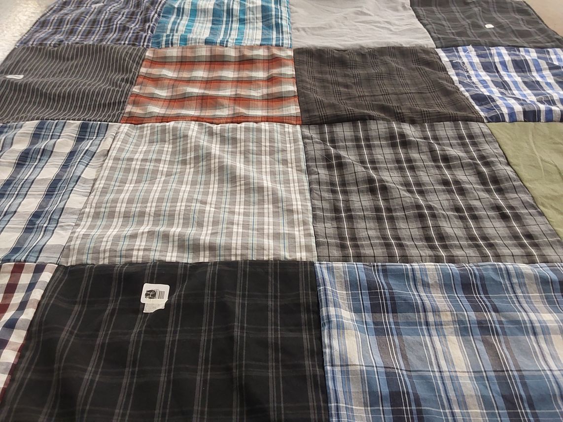 T-shirt quilt by Rebecca from PA