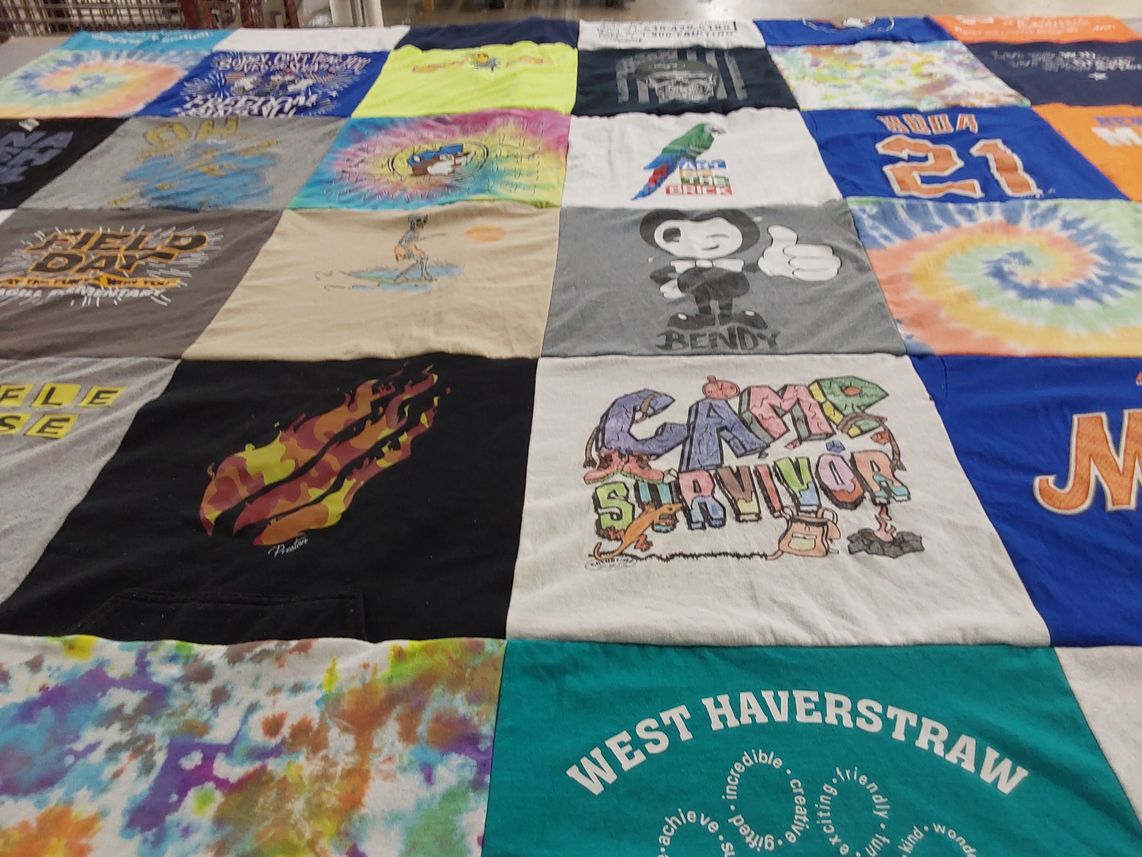 T-shirt quilt by Lisa from GA