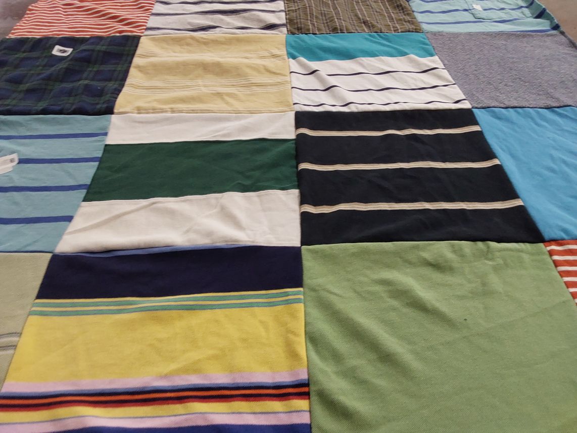 T-shirt quilt by Kim from CA