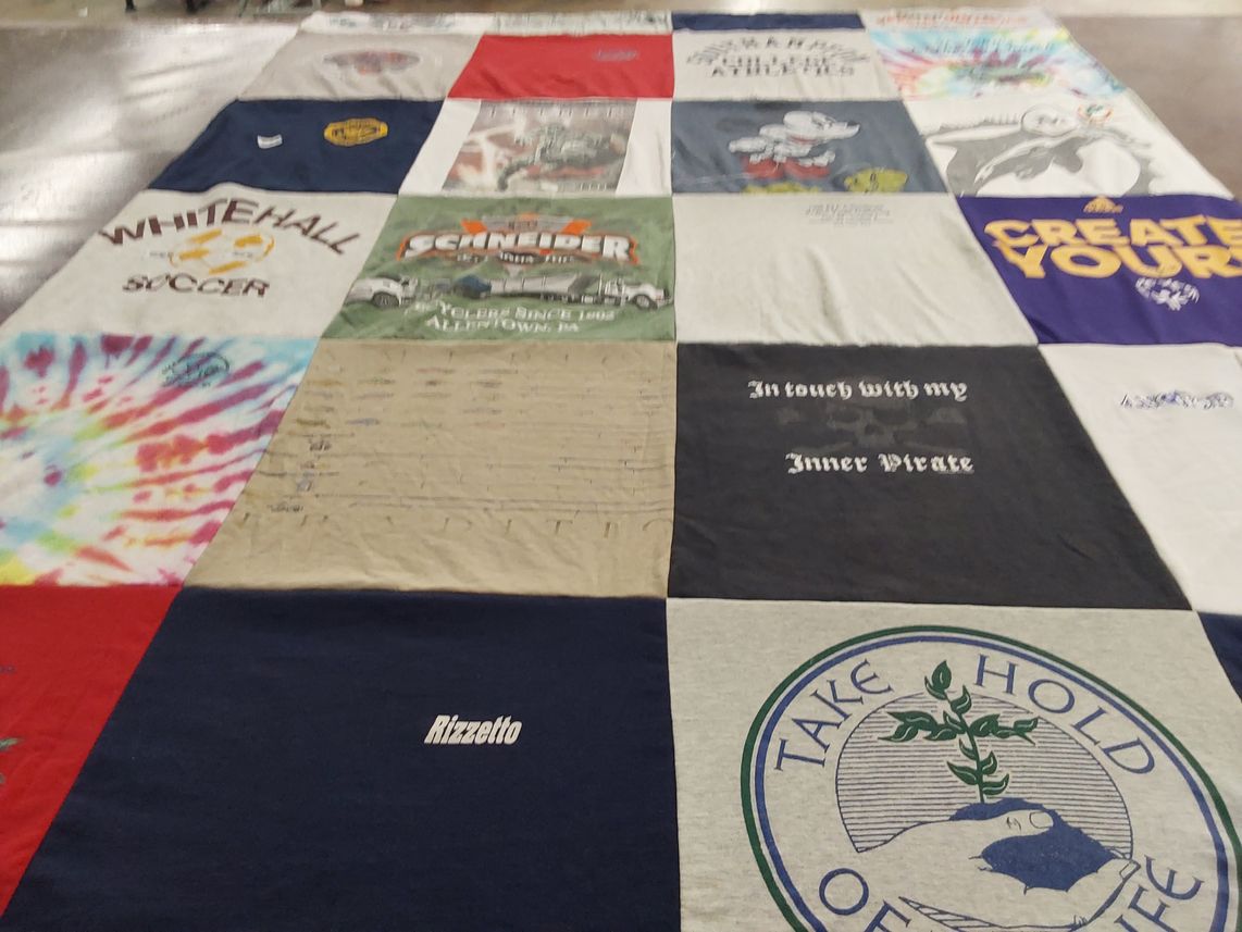 T-shirt quilt by Deborah from PA