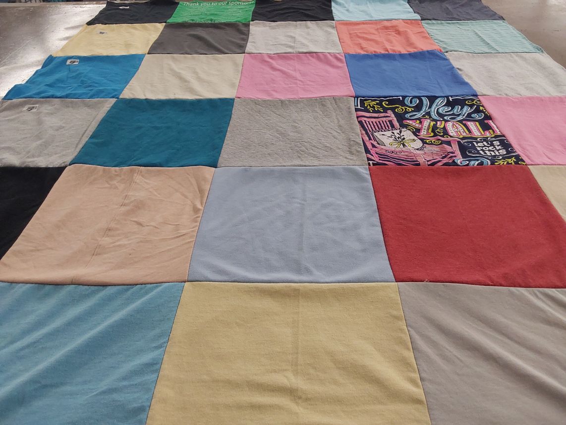 T-shirt quilt by Alana from OK
