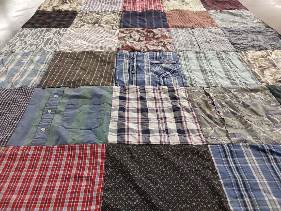 T-shirt quilt by Debbie from CA