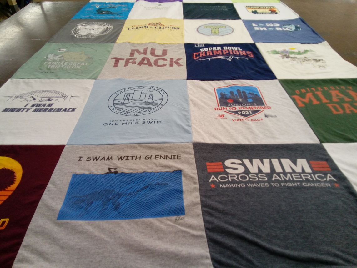T-shirt quilt from university of miami by Michael from MA