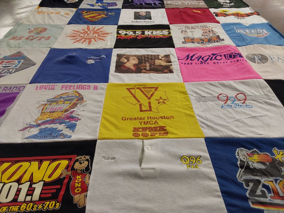T-shirt quilt by Amanda from TX