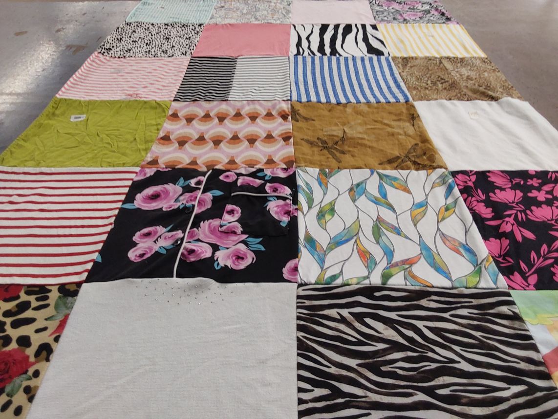 T-shirt quilt by Desiree from NH