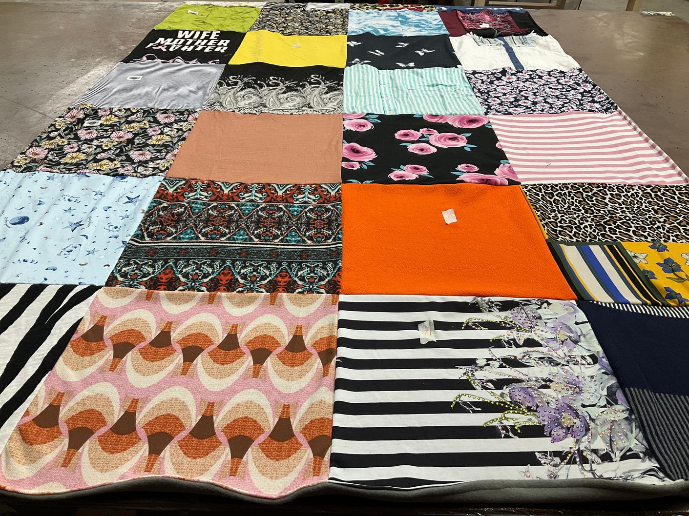 T-shirt quilt by Desiree from NH