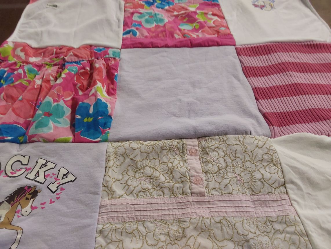 T-shirt quilt by Sarah from NE
