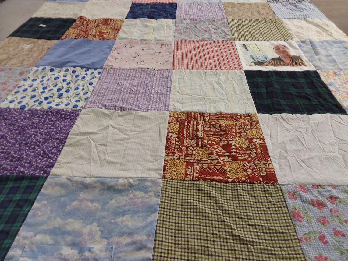 T-shirt quilt by Marjorie from TX