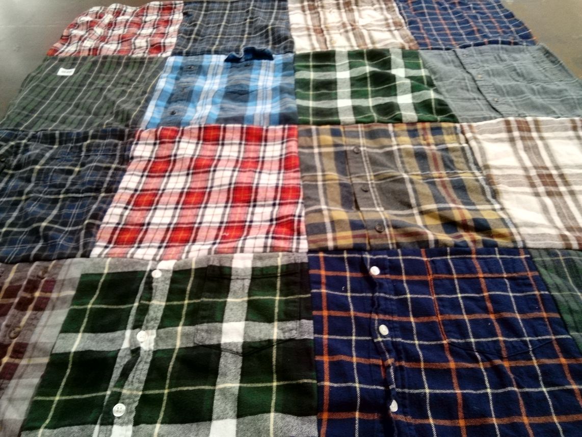 T-shirt quilt by GNGER from CA