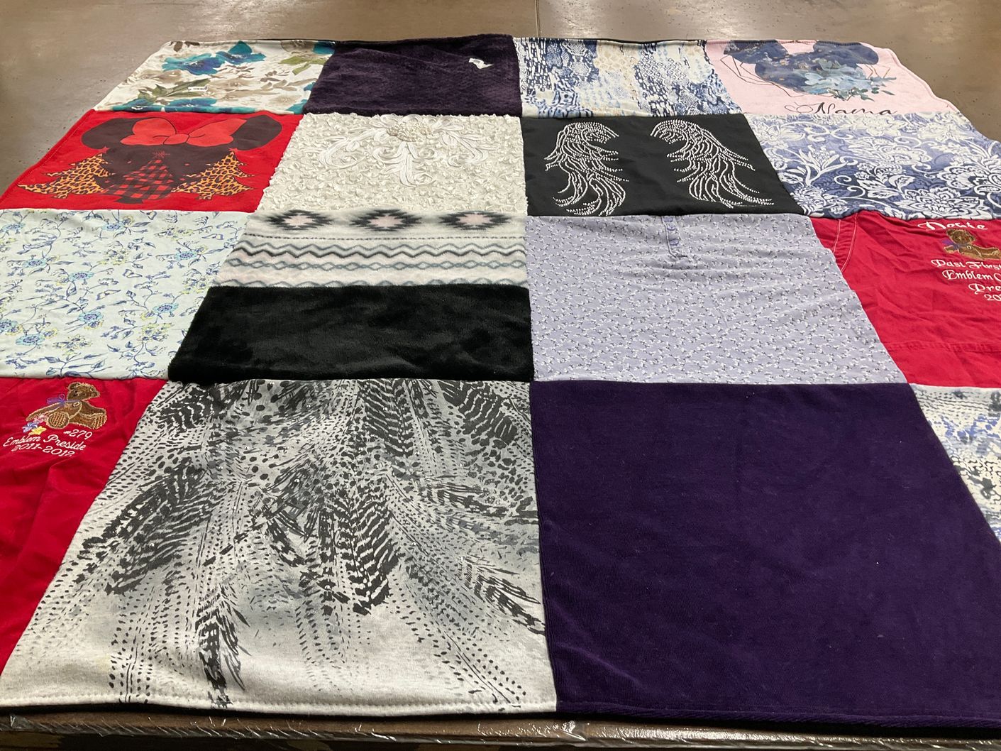 T-shirt quilt by Jaimie from CA