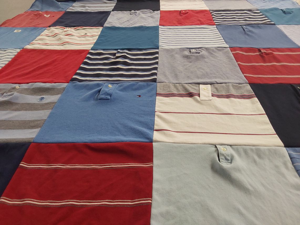 T-shirt quilt by Brian from TX