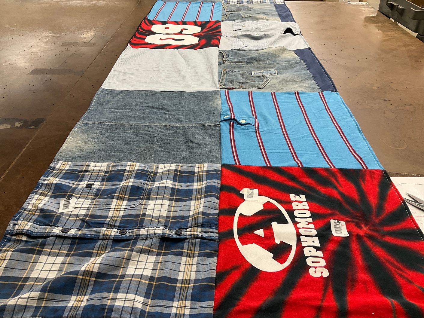 T-shirt quilt by Lora from GA