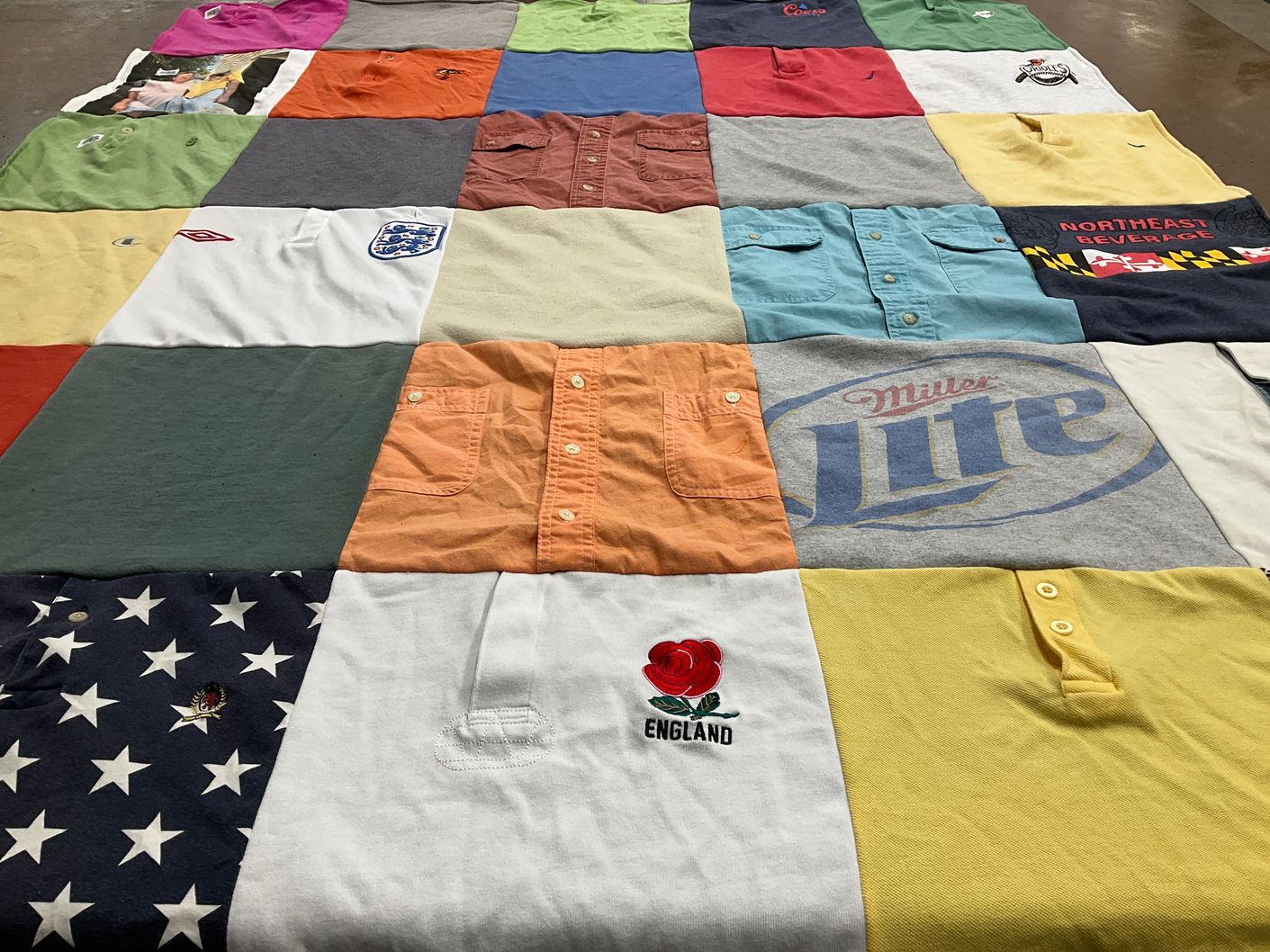 T-shirt quilt by bailey from FL