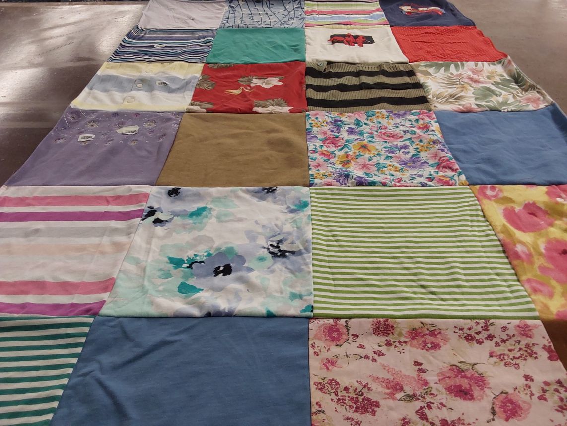 T-shirt quilt by Annette from NY