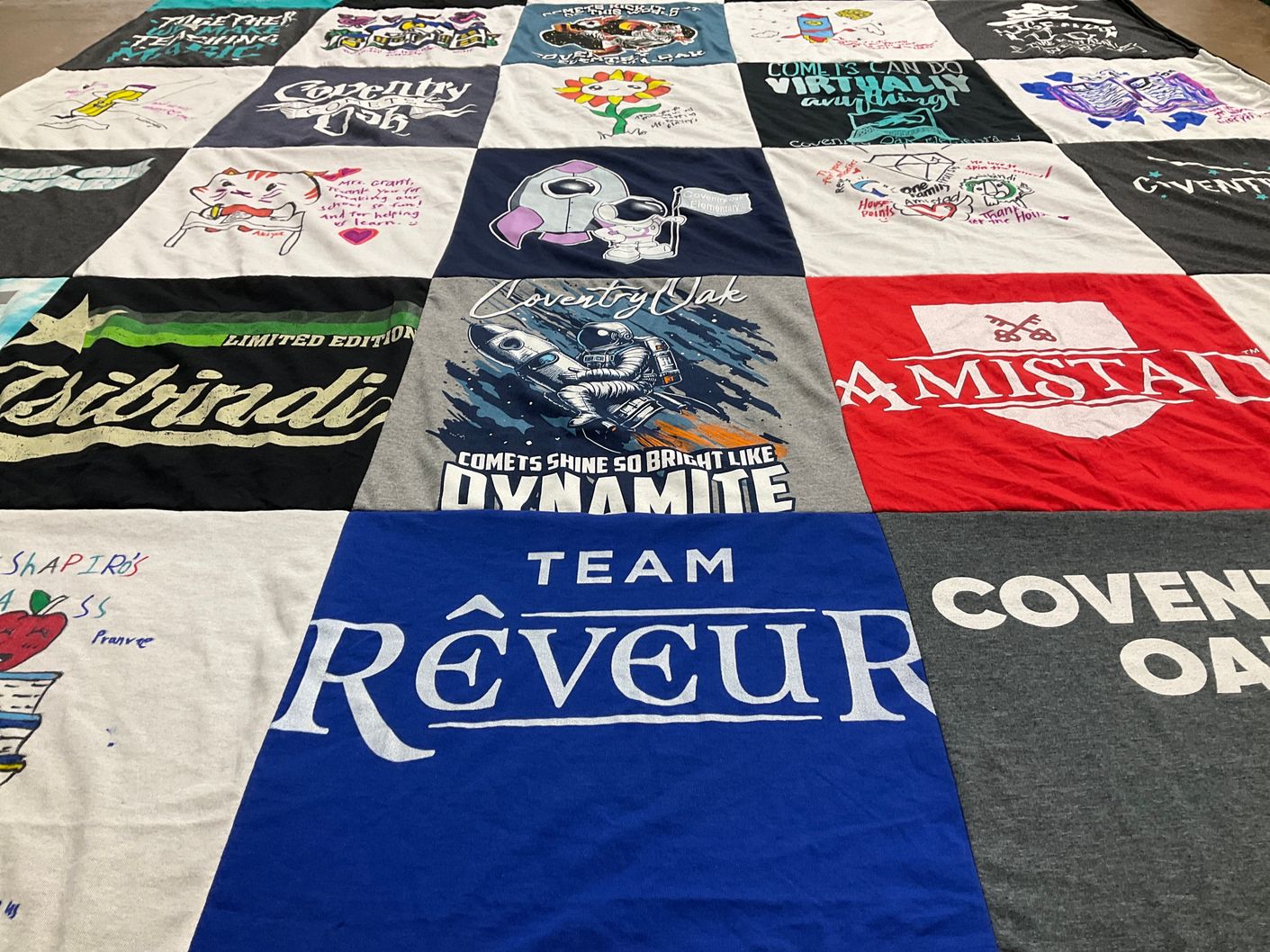 T-shirt quilt from coventry oak by Wendy from KY